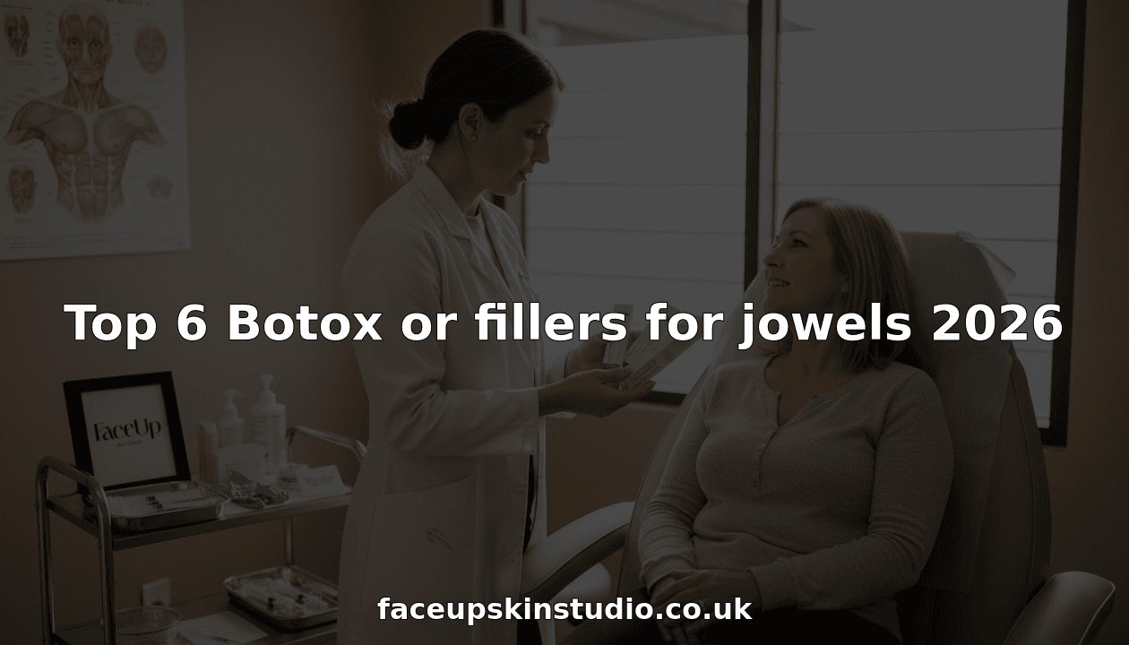Top 6 Botox or fillers for jowels 2026