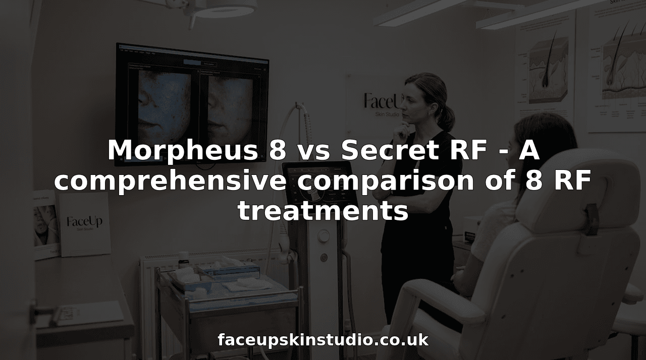 Morpheus 8 vs Secret RF - A comprehensive comparison of 8 RF treatments